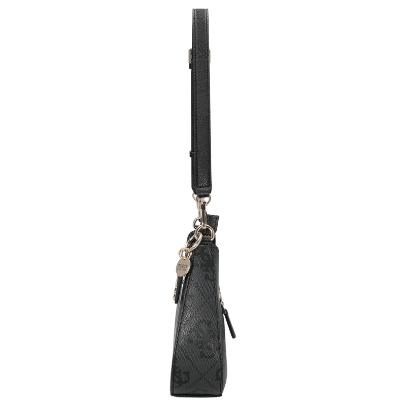 Guess Noelle ll Top Zip - Bolso de hombro 29 cm (coal logo)