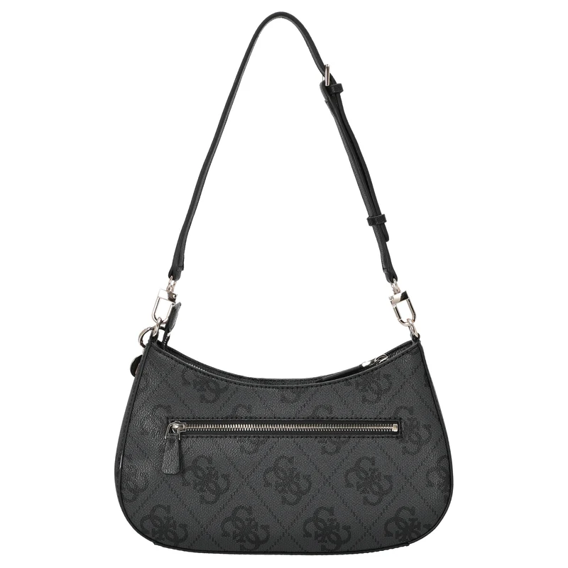 Guess Noelle ll Top Zip - Bolso de hombro 29 cm (coal logo)