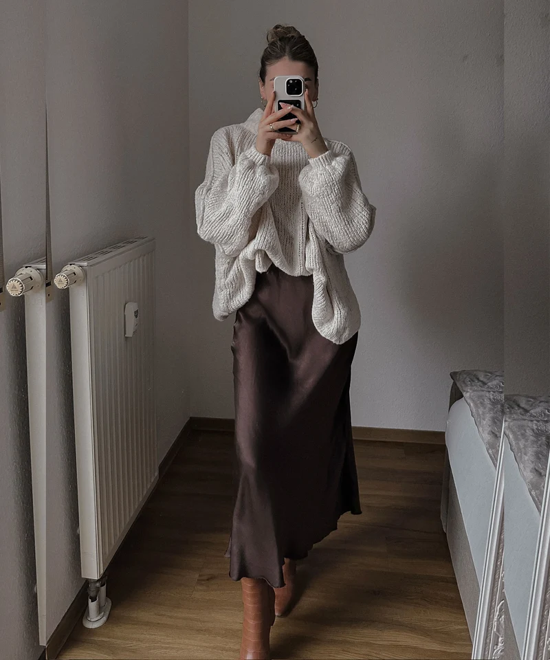 Oversize Pullover Nata Beige