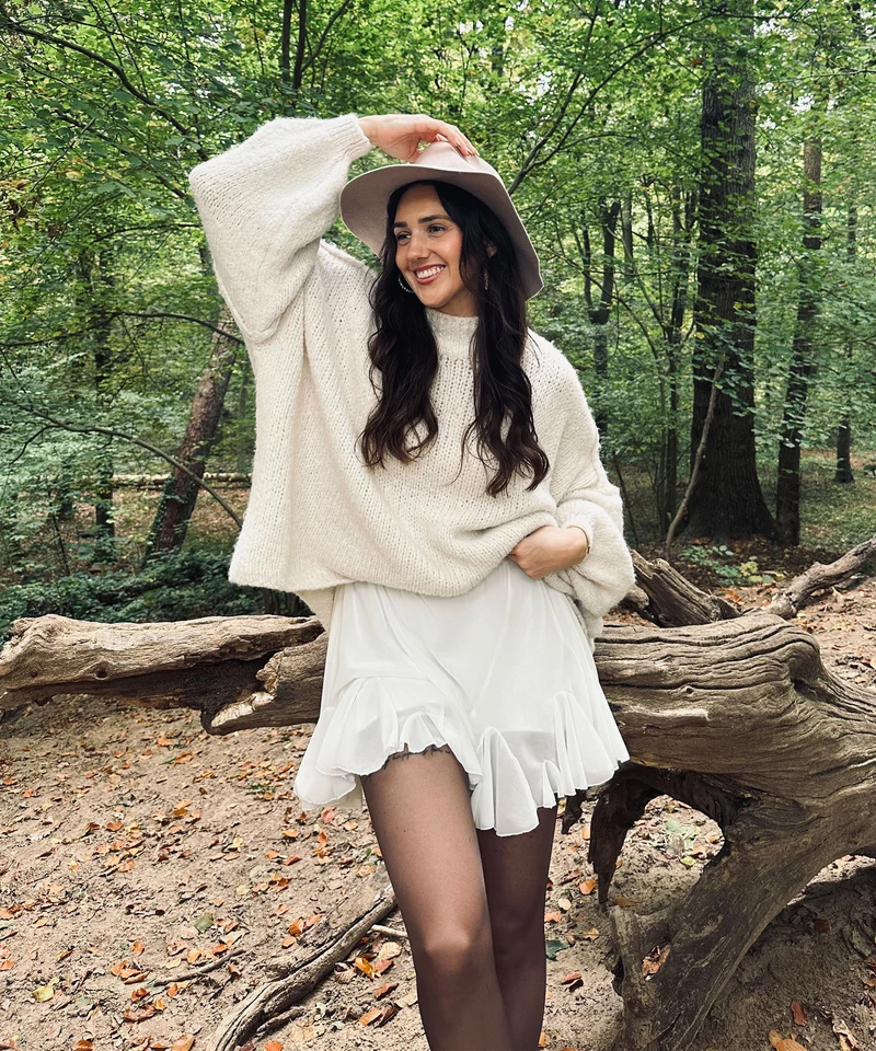 Oversize Pullover Nata Beige