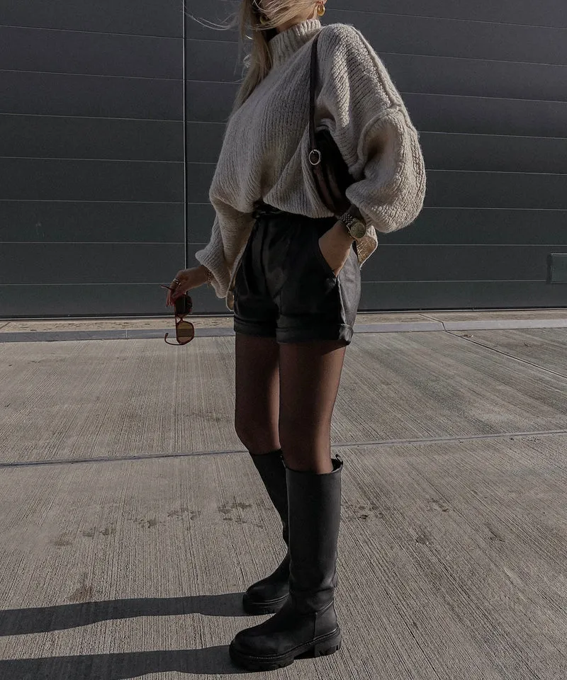 Oversize Pullover Nata Beige