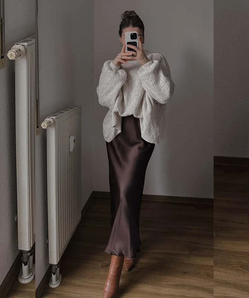 Oversize Pullover Nata Beige
