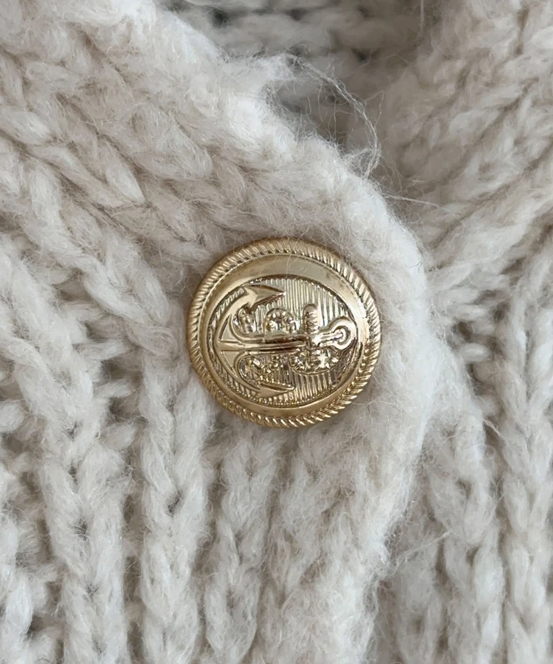 Oversize Strickjacke Jalsien Beige