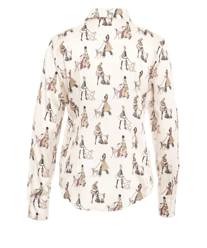 Camicia con dettaglio a fiocco