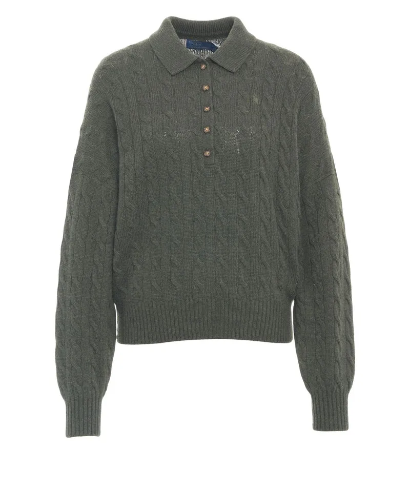 Maglione in misto lana e cashmere