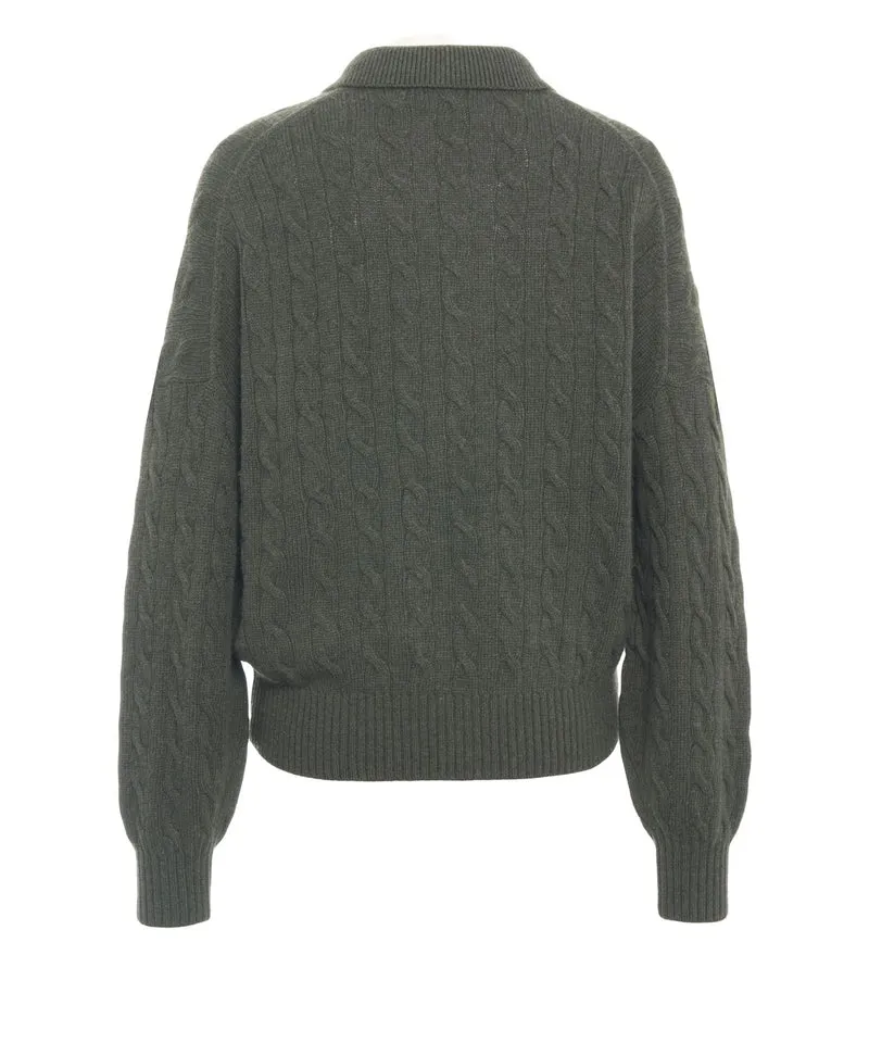 Maglione in misto lana e cashmere