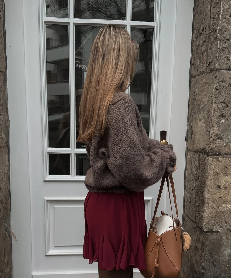 Pullover Caja Braun