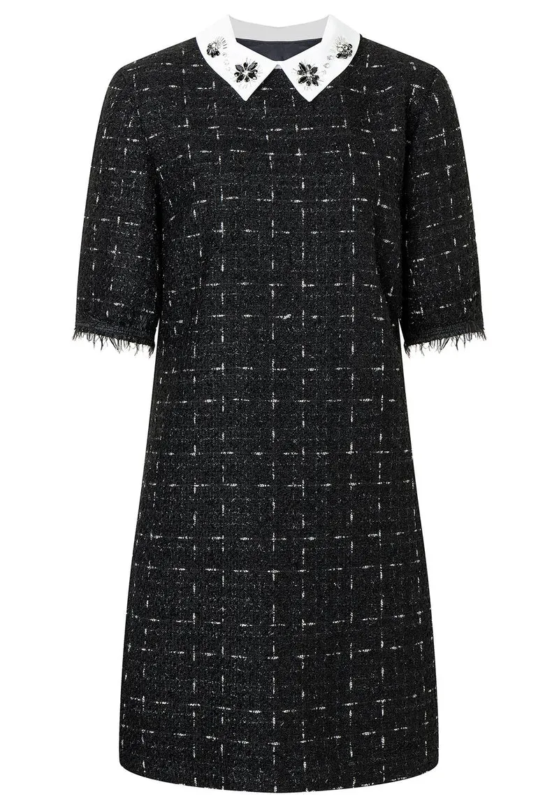 Bouclé Kleid Sadora