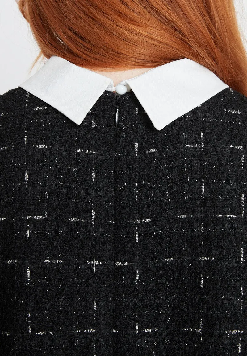 Bouclé Kleid Sadora