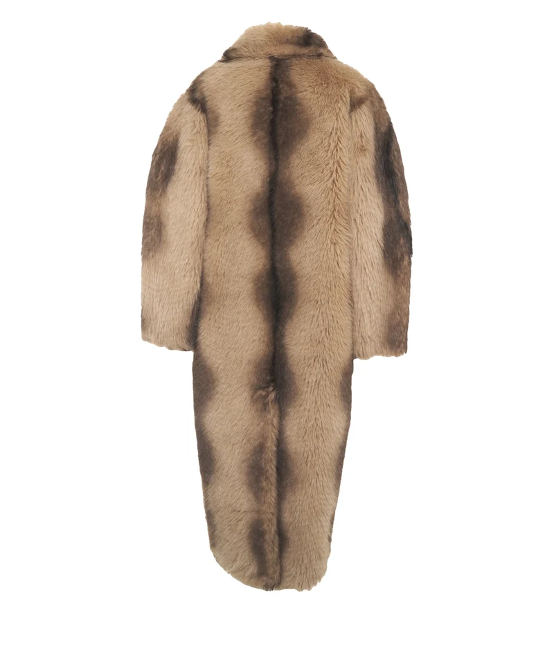 Cappotto in pelliccia sintetica 'Eko'
