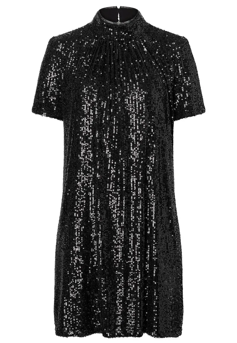 Pailletten Minikleid Salea