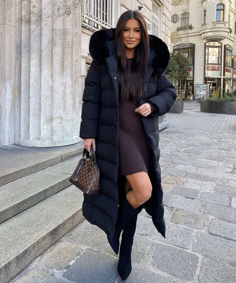 Parka May Schwarz