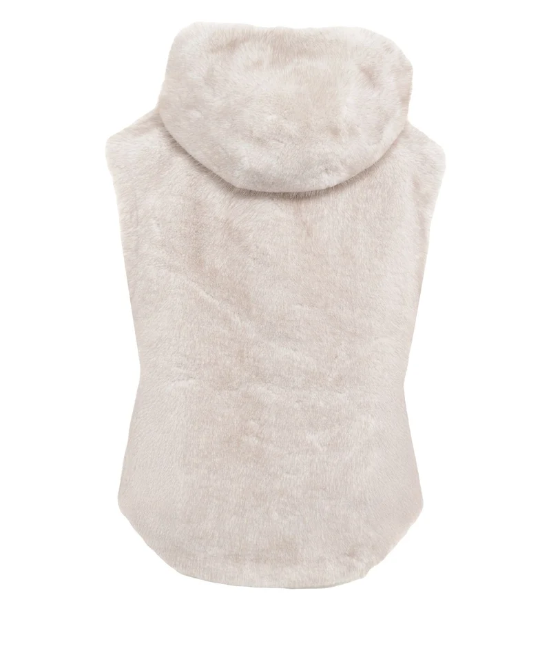 Gilet in pelliccia sintetica