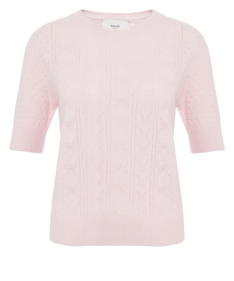 Top in maglia 'Celeste'
