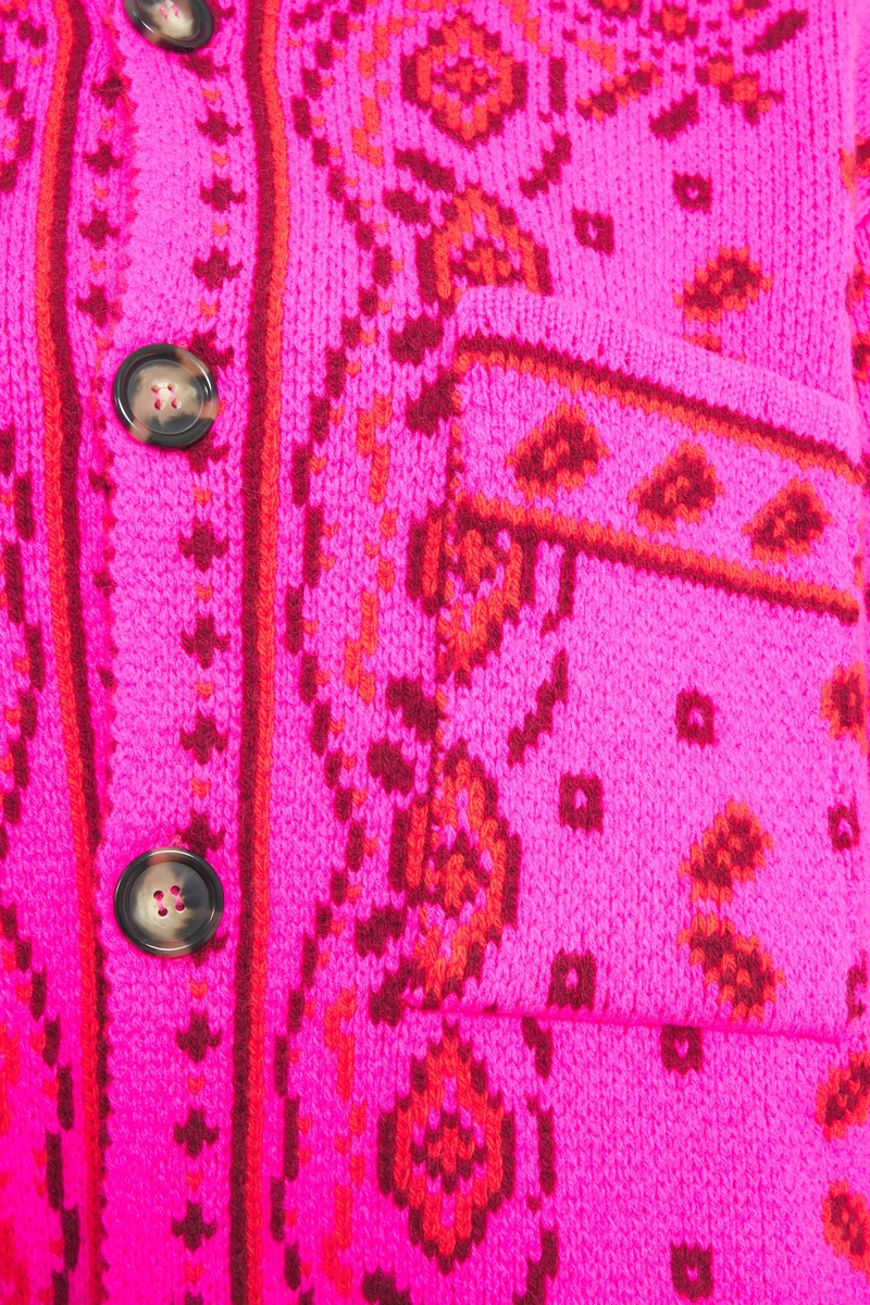 Cardigan stile norvegese