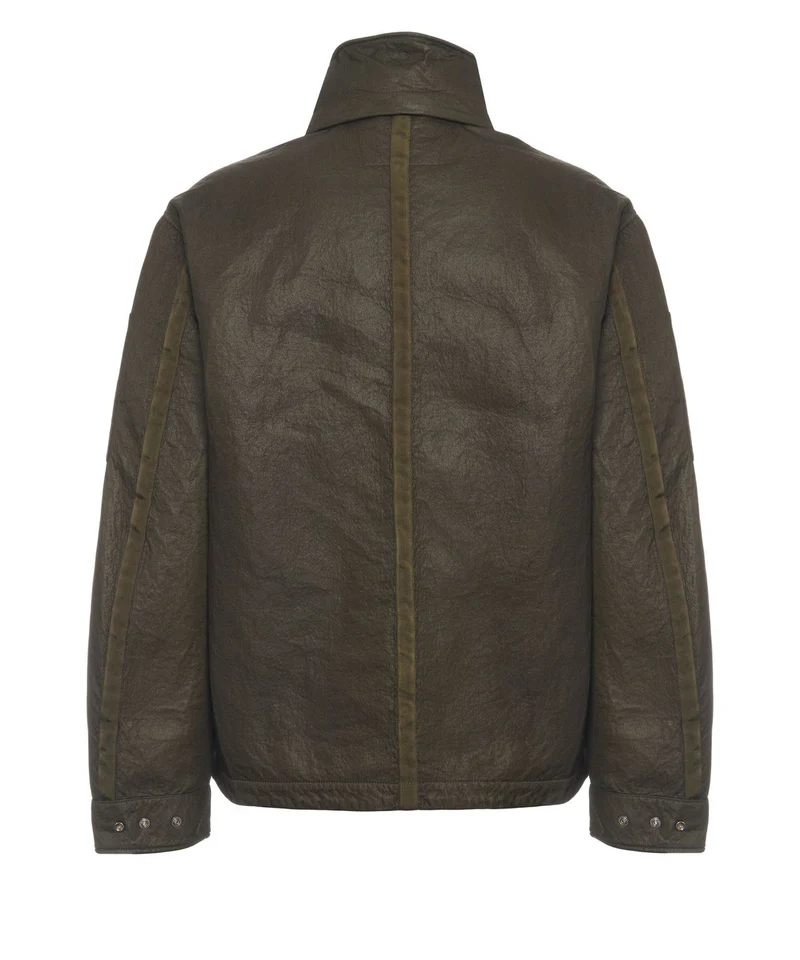 Giacca casual con patch logo