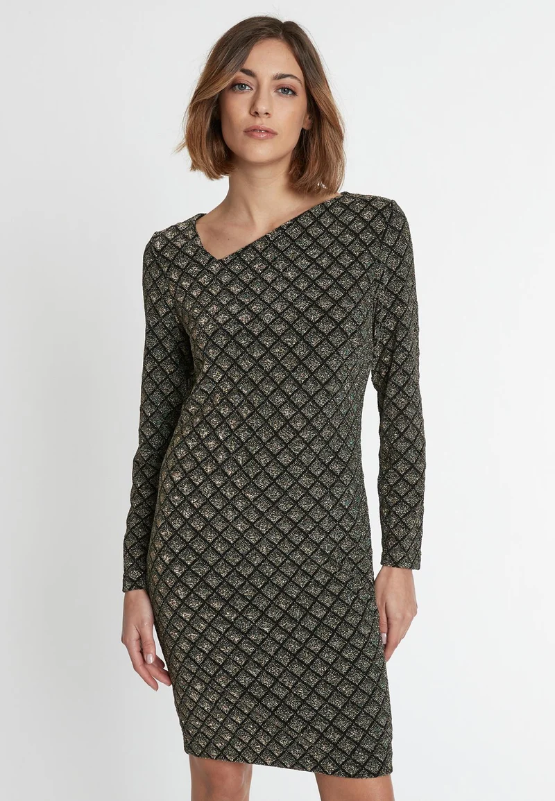 Langarmkleid Sakyra
