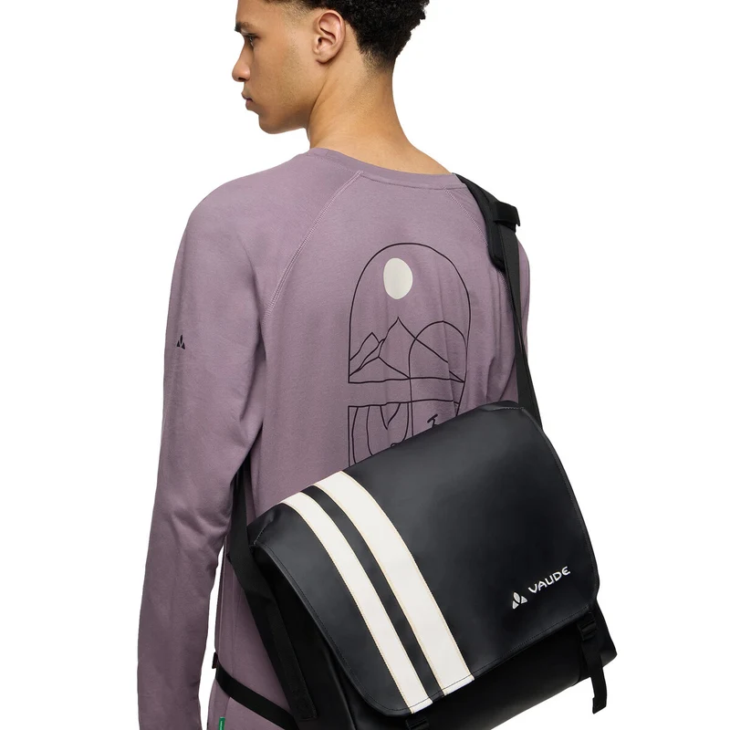 Vaude Aguni Messenger - Bolso bandolera 13" 36 cm (black)