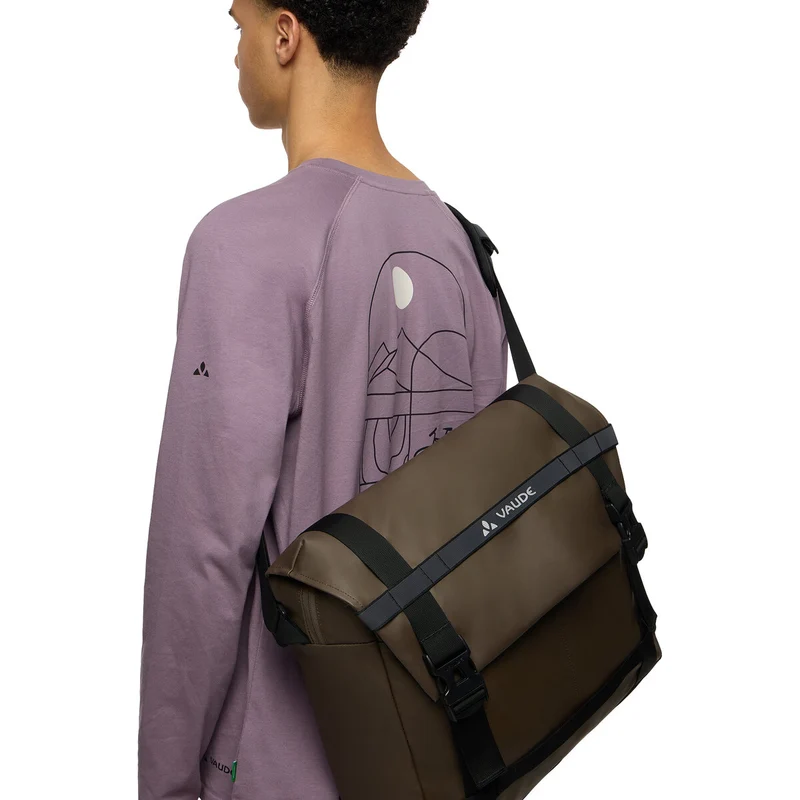 Vaude Mineo Messenger 22 - Bolso bandolera 15.6" 43 cm (deer brown)