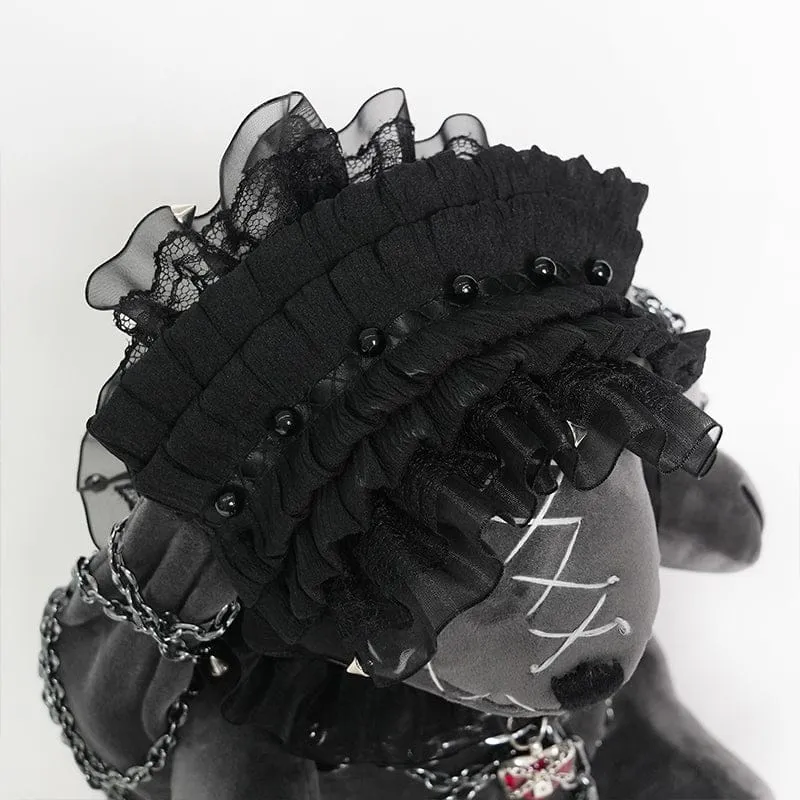 Gothic-Hasenpuppe für Frauen mit Ketten
