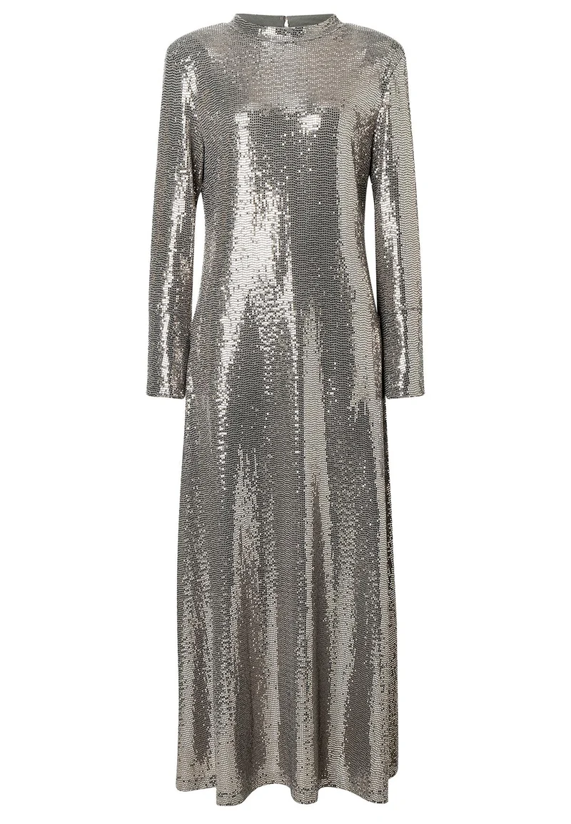 Pailletten Maxikleid Sagaty