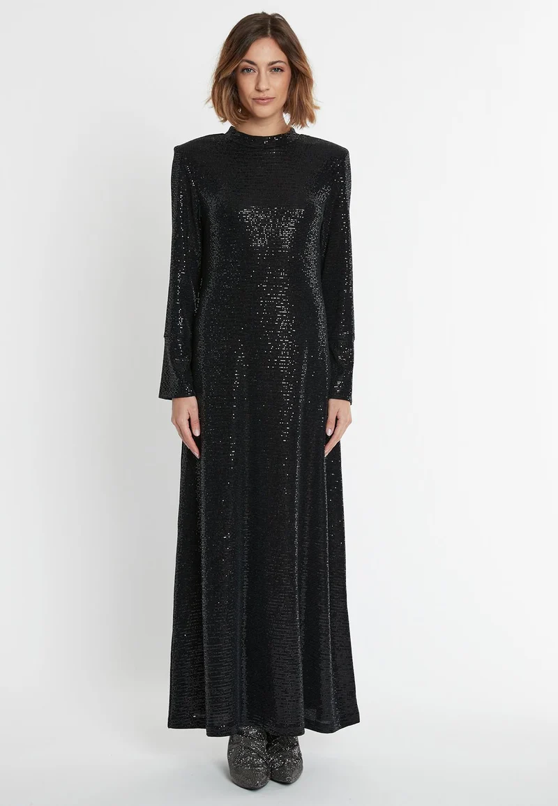 Pailletten Maxikleid Sagata
