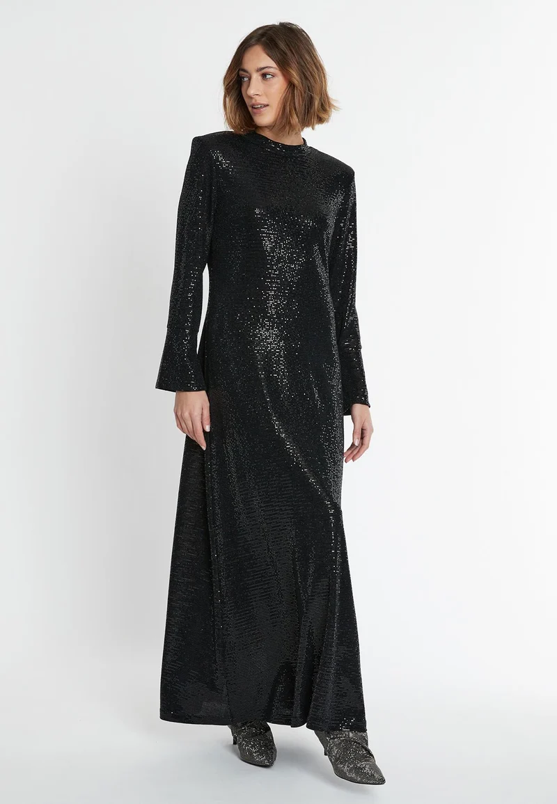 Pailletten Maxikleid Sagata