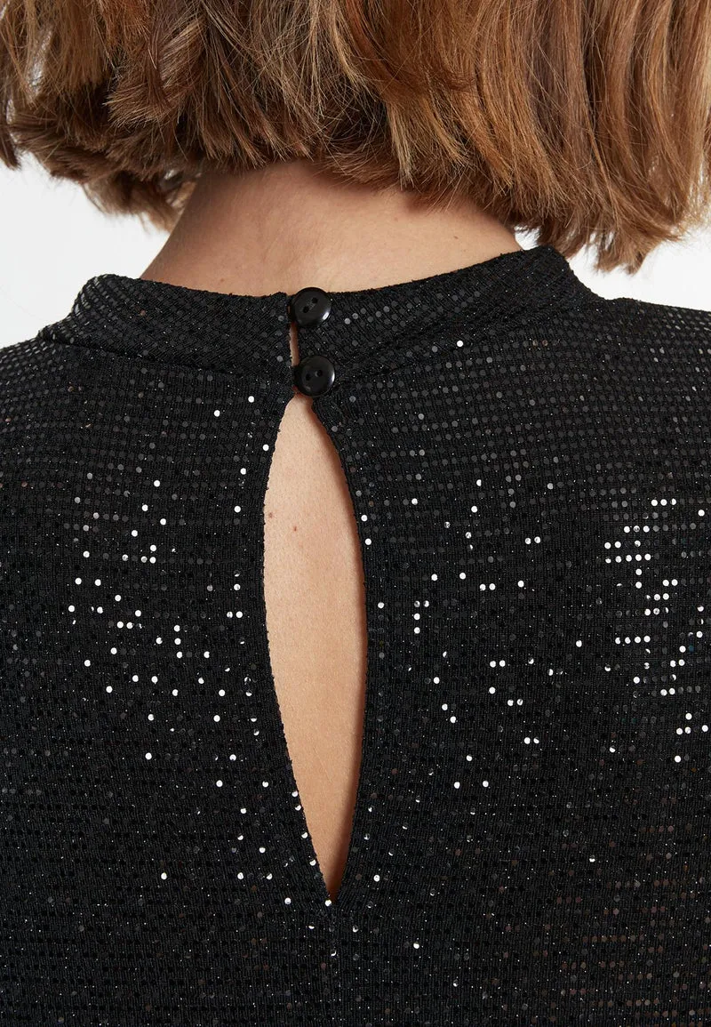Pailletten Maxikleid Sagata