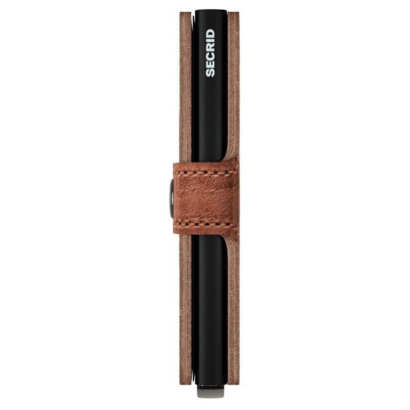 Secrid Dutch Martin Miniwallet - Cartera RFID 6.5 cm (whiskey)