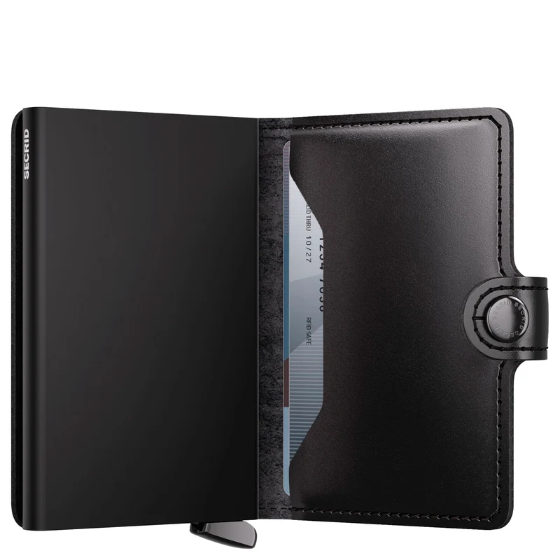 Secrid Dusk Miniwallet - Cartera 10.2 cm RFID (black+)