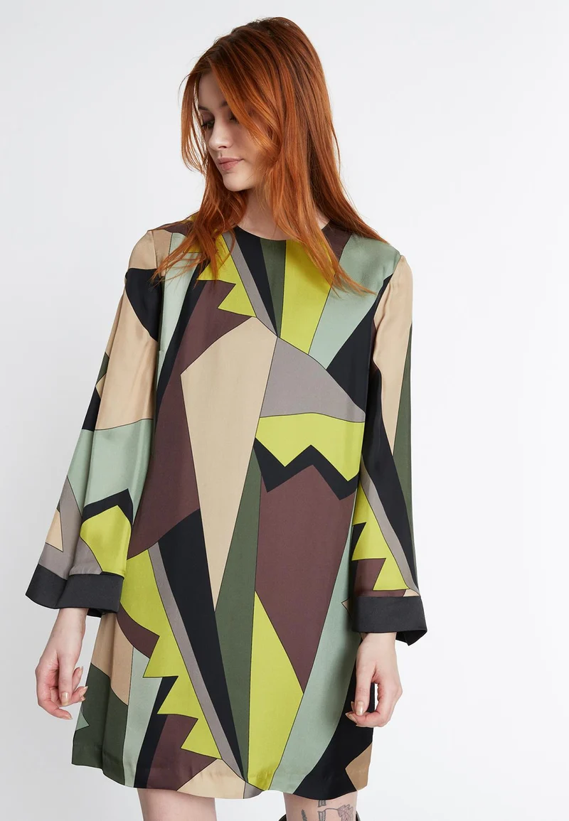 Langarmkleid Sarea