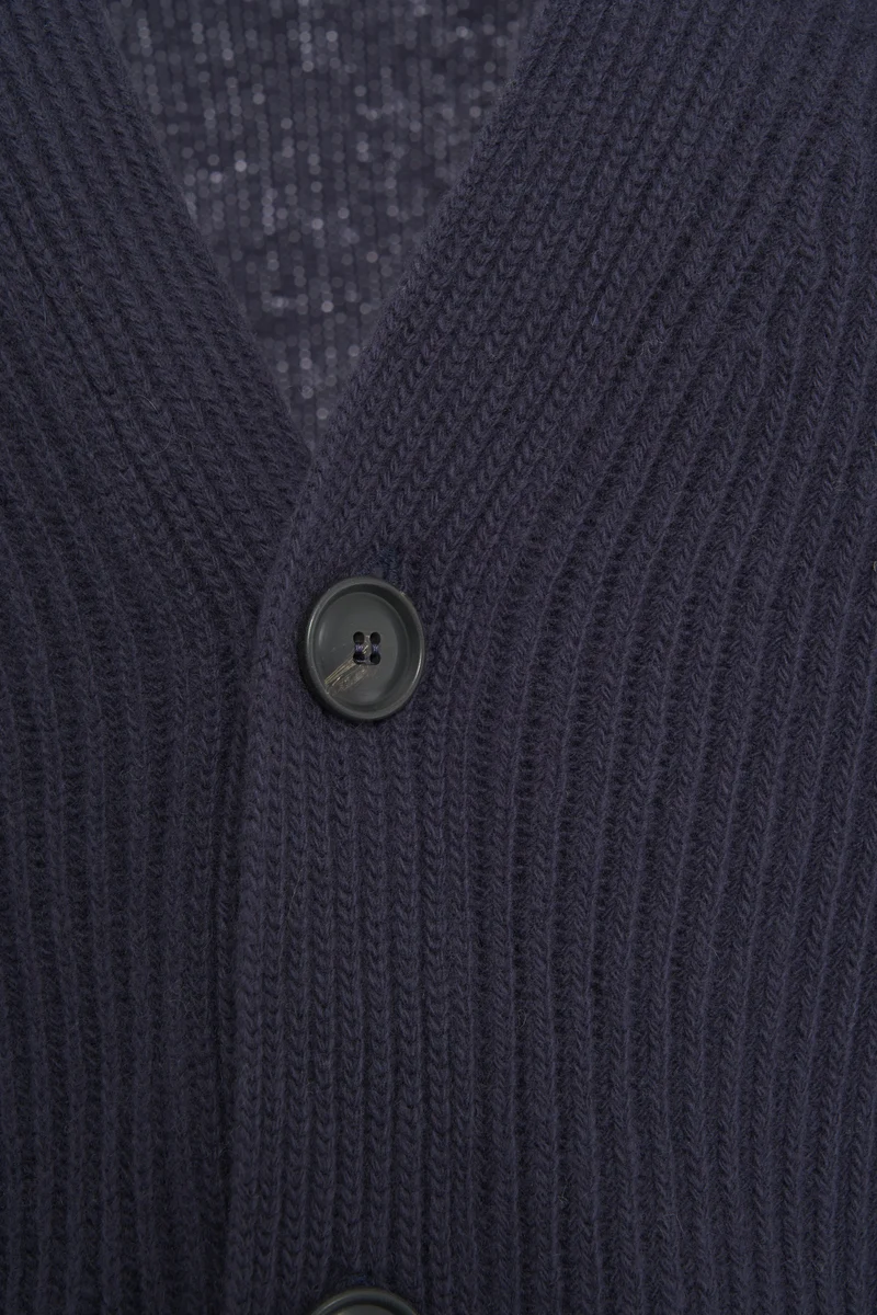 Cardigan in lana