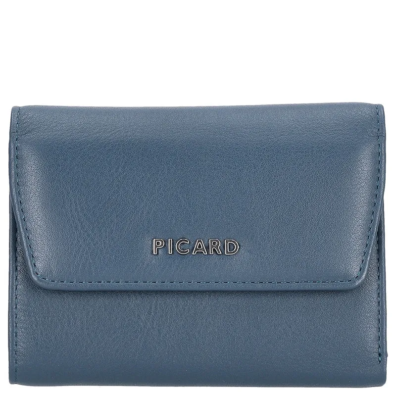 Picard Bingo - Cartera 8cc 13 cm Rindsleder (deep ocean)