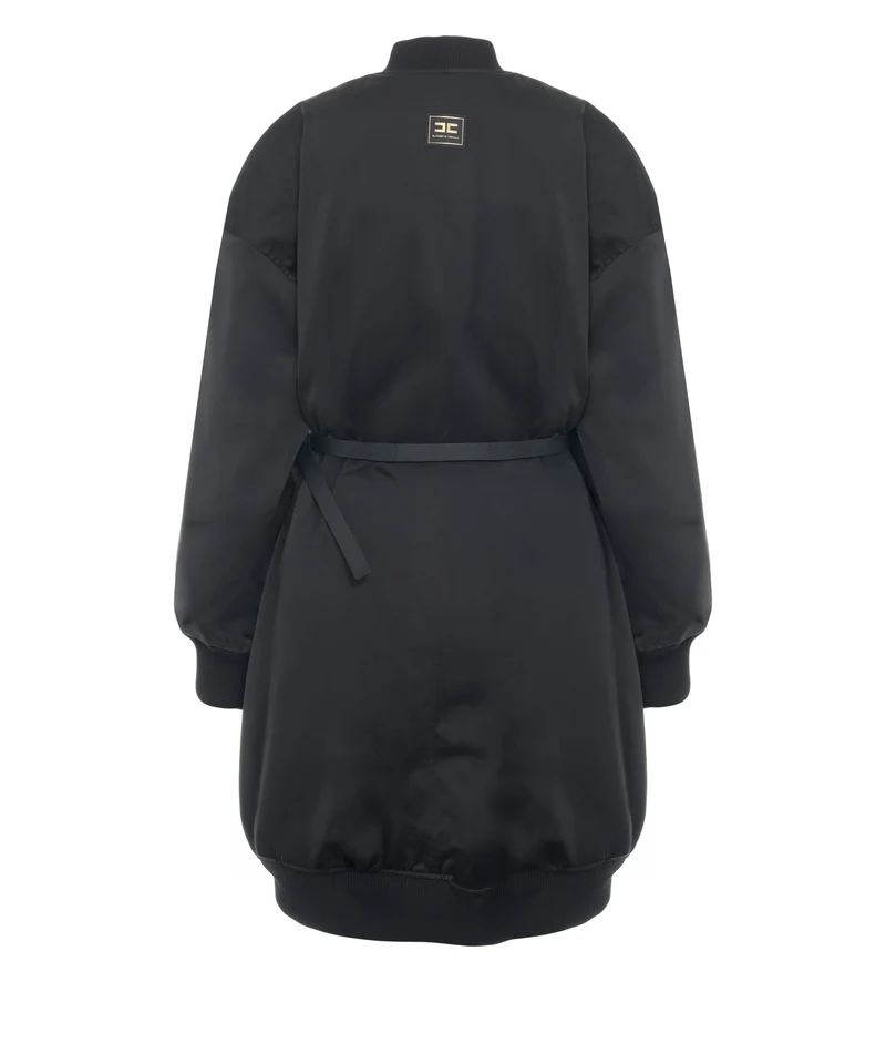 Parka con cintura