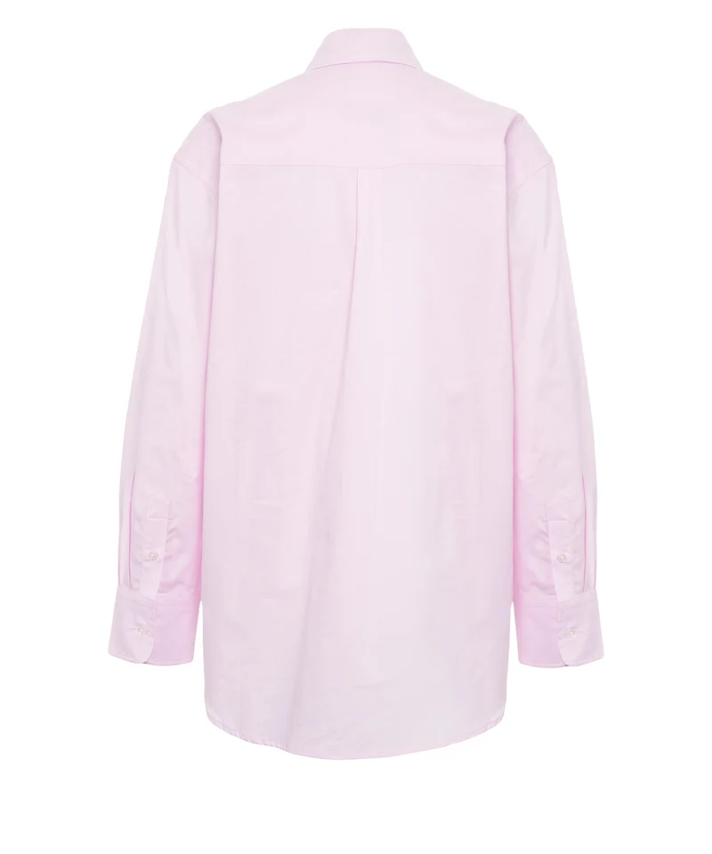 Camicia con ricamo del logo