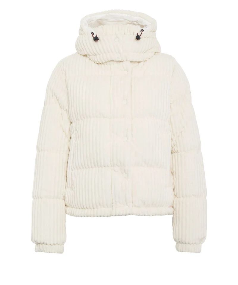 Giacca puffer in velluto a coste 'Nadege'