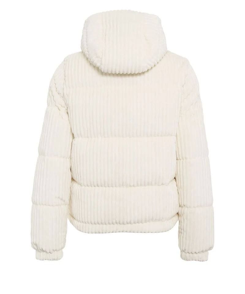 Giacca puffer in velluto a coste 'Nadege'