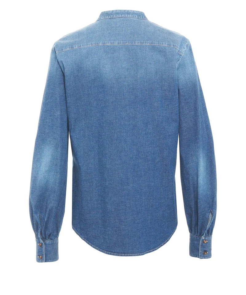 Camicia con dettagli con volant