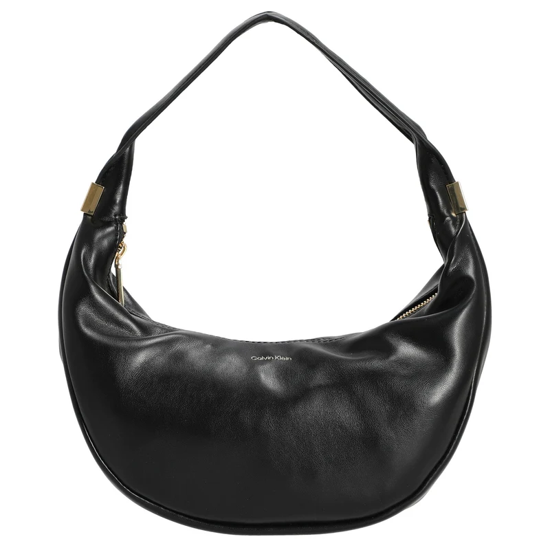 Calvin Klein Pinched Soft Crescent - Bolso de hombro L 35 cm (schwarz)