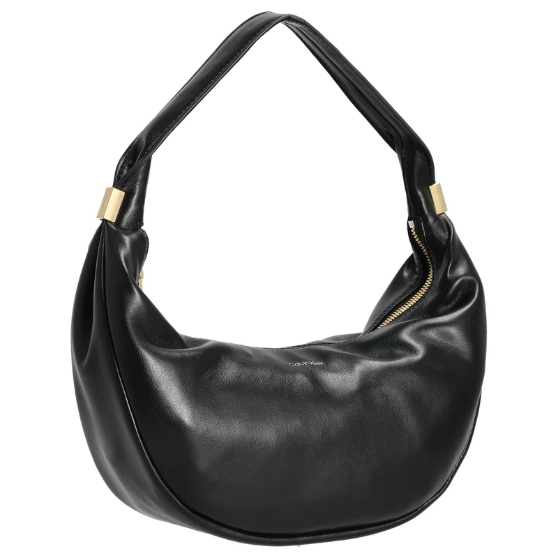 Calvin Klein Pinched Soft Crescent - Bolso de hombro L 35 cm (schwarz)