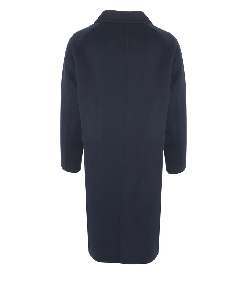 Cappotto con maniche raglan