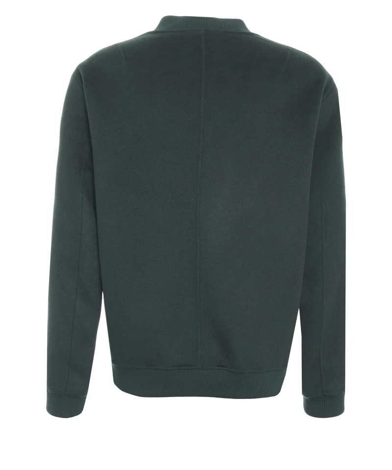 Giacca bomber in lana