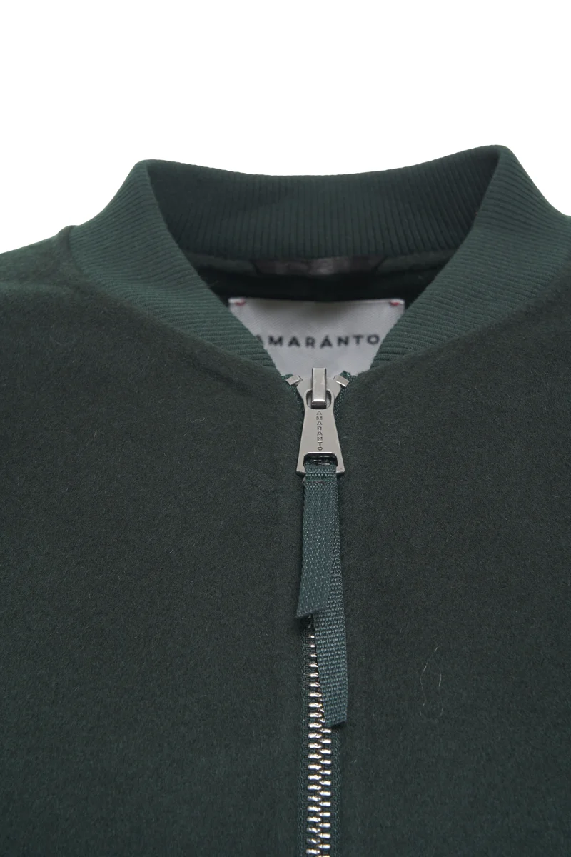 Giacca bomber in lana