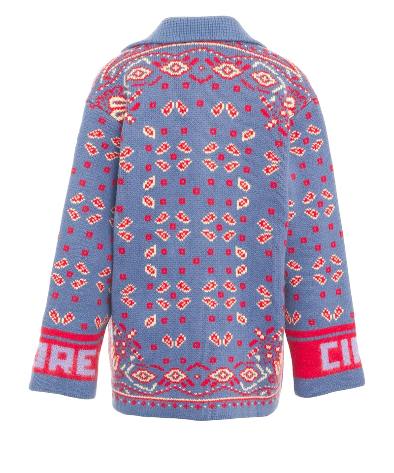 Cardigan stile norvegese