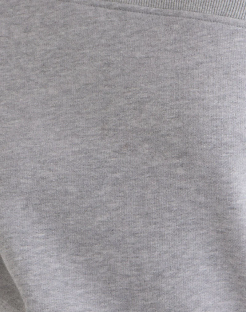 Toria Sweatshirt in Grau meliert