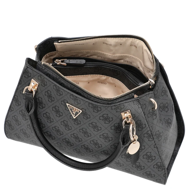 Guess Noelle II - Bolso de mano 31,5 cm (coal logo)