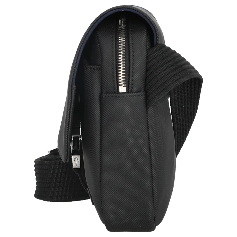 Lacoste Men's Classic Messenger - Bolso bandolera 25 cm (black)