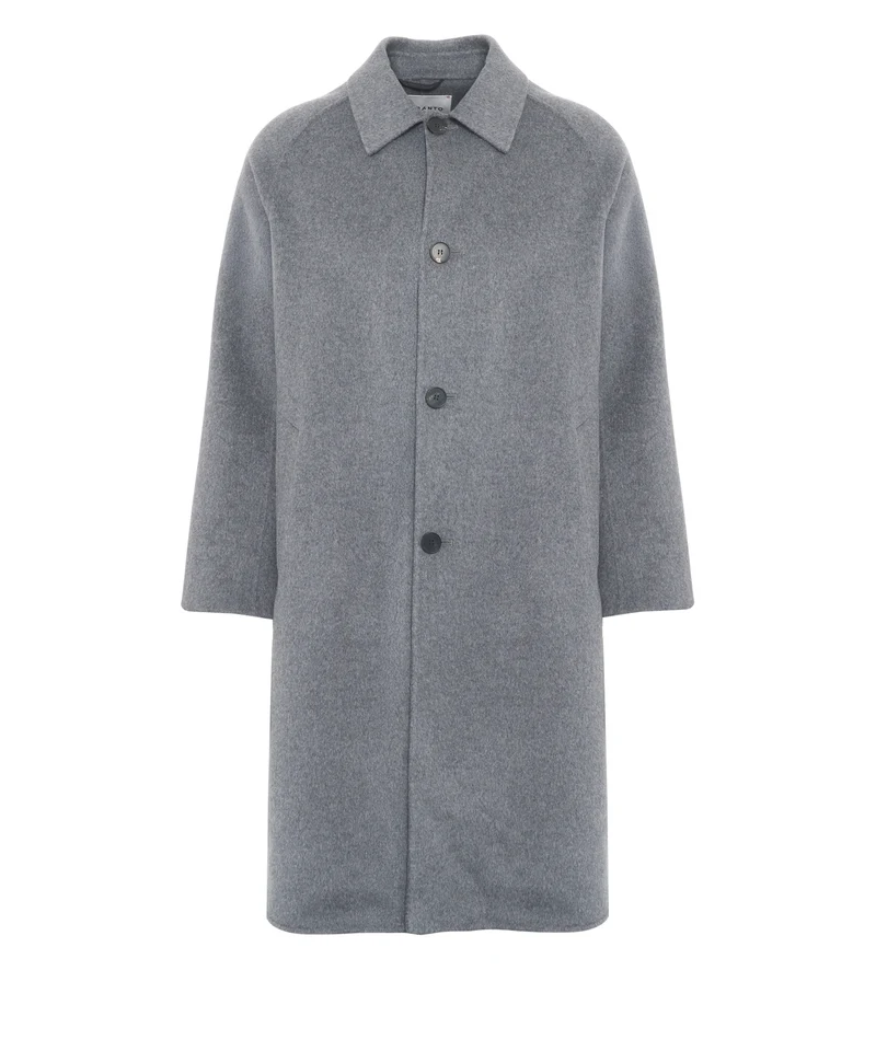 Cappotto con maniche raglan