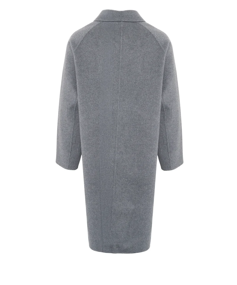 Cappotto con maniche raglan