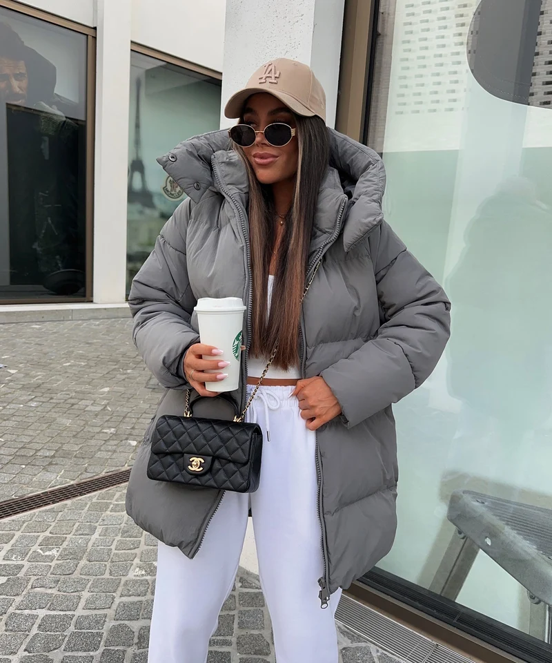 Jacke Addie Dunkelgrau
